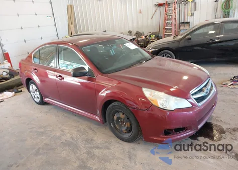 2011 Subaru Legacy 2.5I from USA, damaged, VIN 4S3BMCA67B3232694